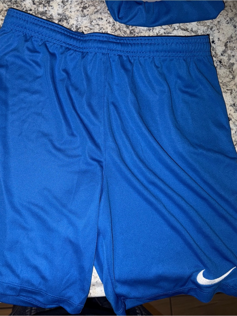 Nike Royal Blue Kids Athletic Shorts
